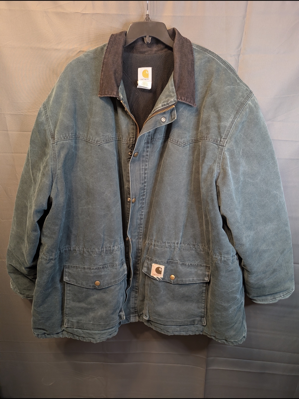 Vintage Carhartt C08HTG Sandstone Ranch Coat (June 1999) - Made in USA